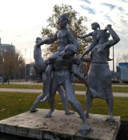 Szoborpark - Puskás Aréna