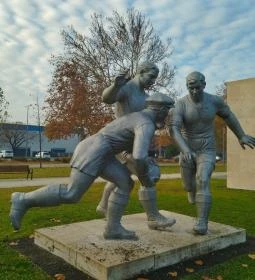 Szoborpark - Puskás Aréna