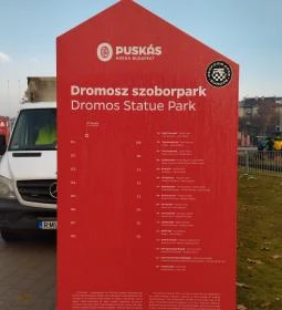 Szoborpark - Puskás Aréna