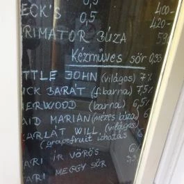 Szörp Cafe Budapest - Étlap/itallap