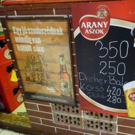 Szöszi Presszó - Lehel Csarnok Budapest - Étlap/itallap