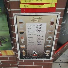 Szöszi Presszó - Lehel Csarnok Budapest - Étlap/itallap