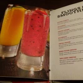 T.G.I. Friday's - Oktogon, Budapest - Étlap/itallap