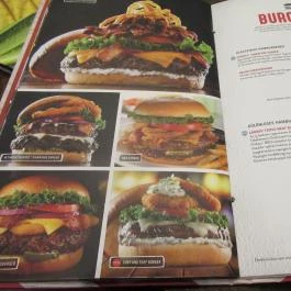 T.G.I. Friday's - Oktogon, Budapest - Étlap/itallap