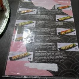 Tabemasu Sushi Bar - Asian Street Food Budapest - Étlap/itallap