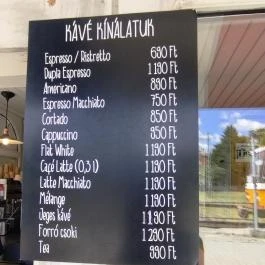 á table! - Márton Áron tér Budapest - Étlap/itallap