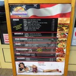 Taboo Söröző Budapest - Étlap/itallap