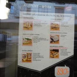 Taboo Söröző Budapest - Étlap/itallap