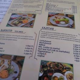 Tacos Locos, Budapest - Étlap/itallap