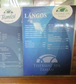 Tamási Thermal Spa Büféje