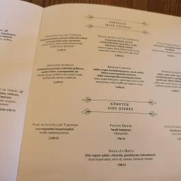 Tartufo Brunch & Bistro Budapest - Étlap/itallap