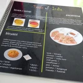 Taste Of India Budapest - Étlap/itallap