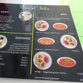 Taste Of India Budapest - Étlap/itallap