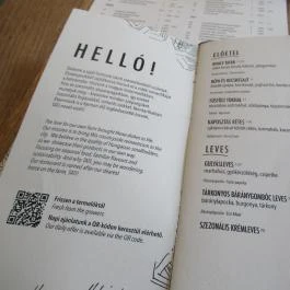 Tati Budapest - Étlap/itallap