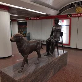 Teiresziász szobor - látássérült & kutyája Budapest - Egyéb