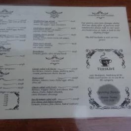 Tejeskávé Kávézó Budapest - Étlap/itallap