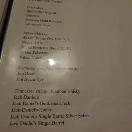 Telefon Bisztró Budapest - Étlap/itallap