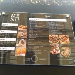 Tepsis Budapest - Étlap/itallap