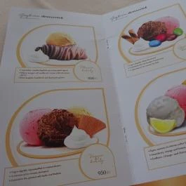 Tercia Kópháza, Kópháza - Étlap/itallap