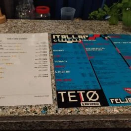 Tető by Mad Scientist Budapest - Étlap/itallap