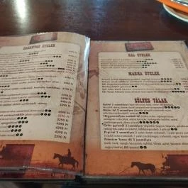 Texas Étterem & Pizzéria Budapest - Étlap/itallap