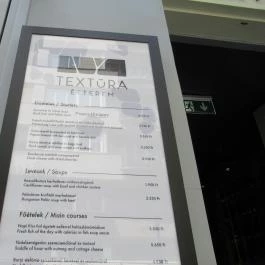 Textura Étterem Budapest - Étlap/itallap