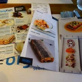 The Big Fish Seafood Bistro Budapest - Étlap/itallap