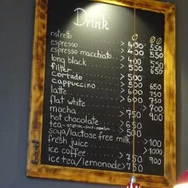 The Goat Herder - Espresso Bar Budapest - Étlap/itallap