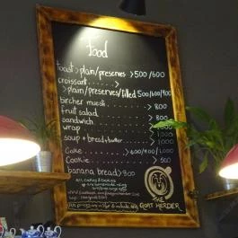 The Goat Herder - Espresso Bar Budapest - Étlap/itallap