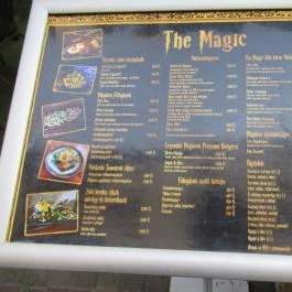 The Magic Budapest - Étlap/itallap