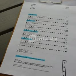 The Selection Budapest - Étlap/itallap