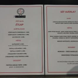 The Station (Mercure Budapest Castle Hill), Budapest - Étlap/itallap