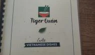 Tiger Quán Budapest - Étlap/itallap