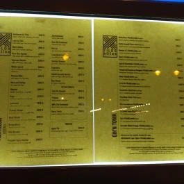 Tilos a Tilos Budapest - Étlap/itallap