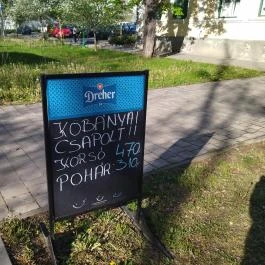 Tócsa Bisztró Makó - Étlap/itallap