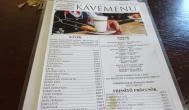Tokaji Kávépörkölő Manufaktúra Tokaj - Étlap/itallap