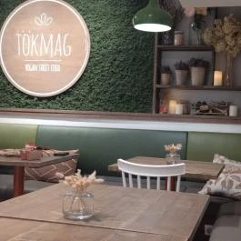 Tökmag Vegan Street Food Budapest - Belső