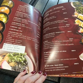 Tokymon Sushi & Asian Cuisine Budapest - Étlap/itallap