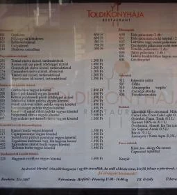 Toldi Konyhája