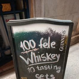 Tölgyfa Hordó Whiskey Pub, Budapest - Étlap/itallap