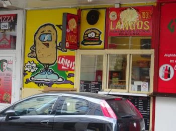 Tomi Lángos Büfé Budapest