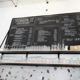 Tompa17 Budapest - Étlap/itallap