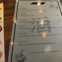 Ton-Ichi Ramen Budapest - Étlap/itallap