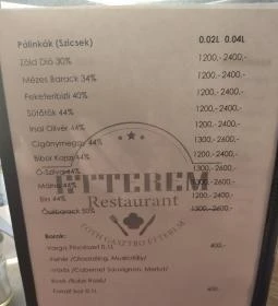 Tóth Gasztró Étterem