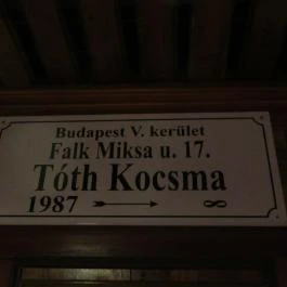 Tóth Kocsma, Budapest - Egyéb