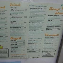 Tranzit Art Café & Bistro Budapest - Étlap/itallap