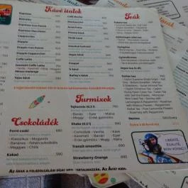 Tranzit Art Café & Bistro Budapest - Étlap/itallap