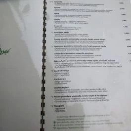 Trattoria La Coppola Budapest - Étlap/itallap