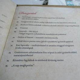 Trattoria Pomo D'Oro, Budapest - Étlap/itallap