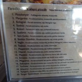 Travel Kávézó Vác - Étlap/itallap